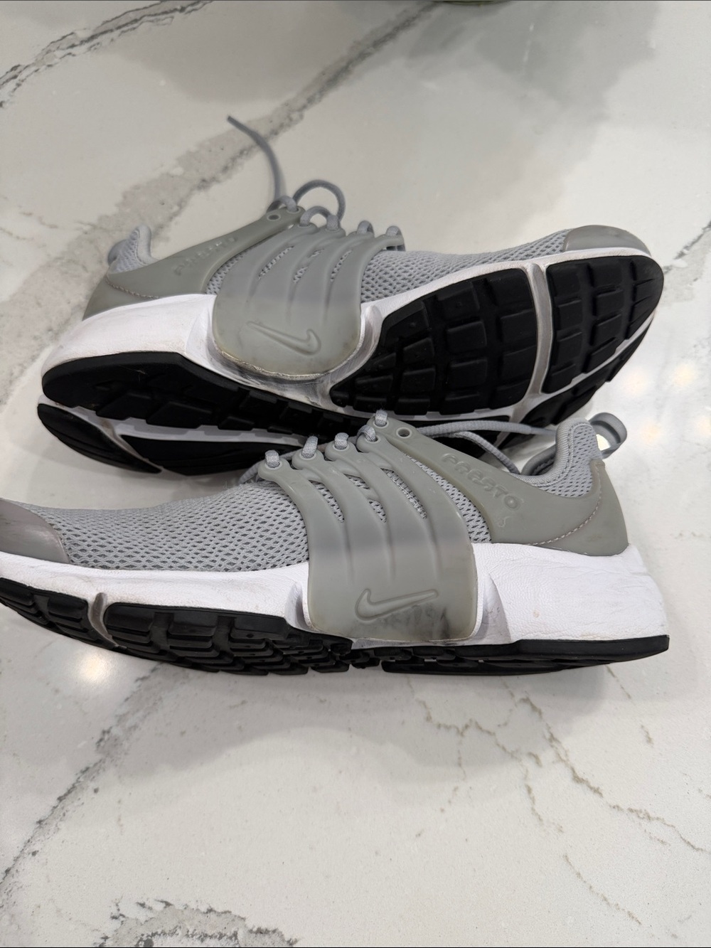 Nike Air Presto Wolf Grey Athletic Running Sneakers W Size 8 - Picture 7 of 7